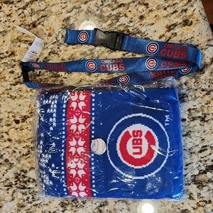 Chicago Cubs Fans scarf & lanyard!